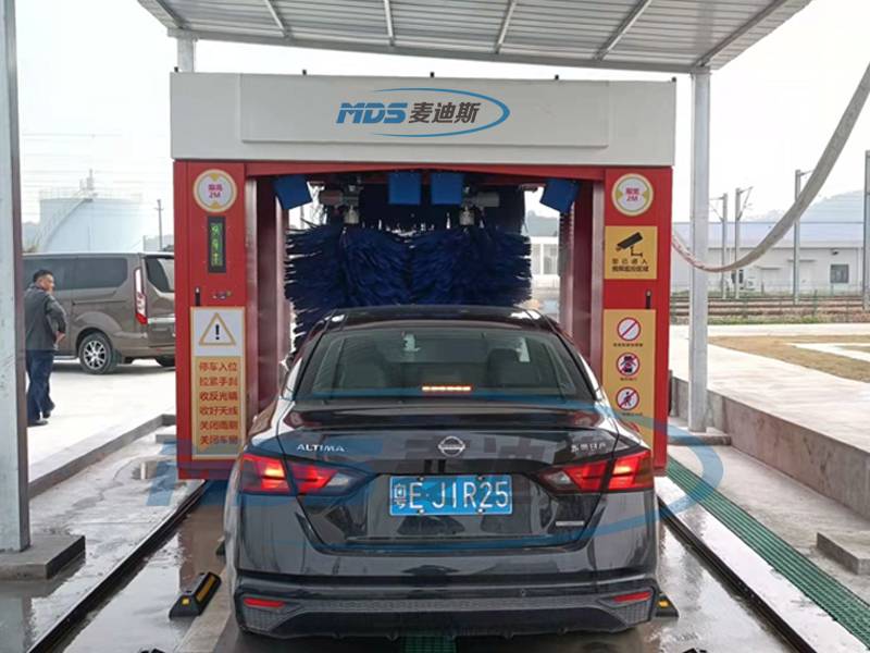 广州局集团有限公司往复式5刷洗车机安装案例