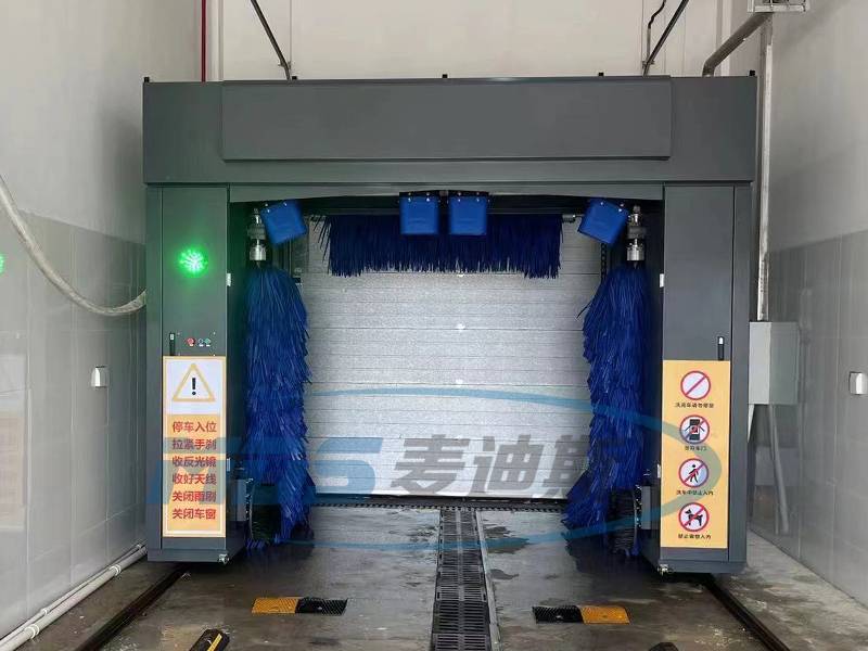 江苏苏州市往复式洗车机安装案例