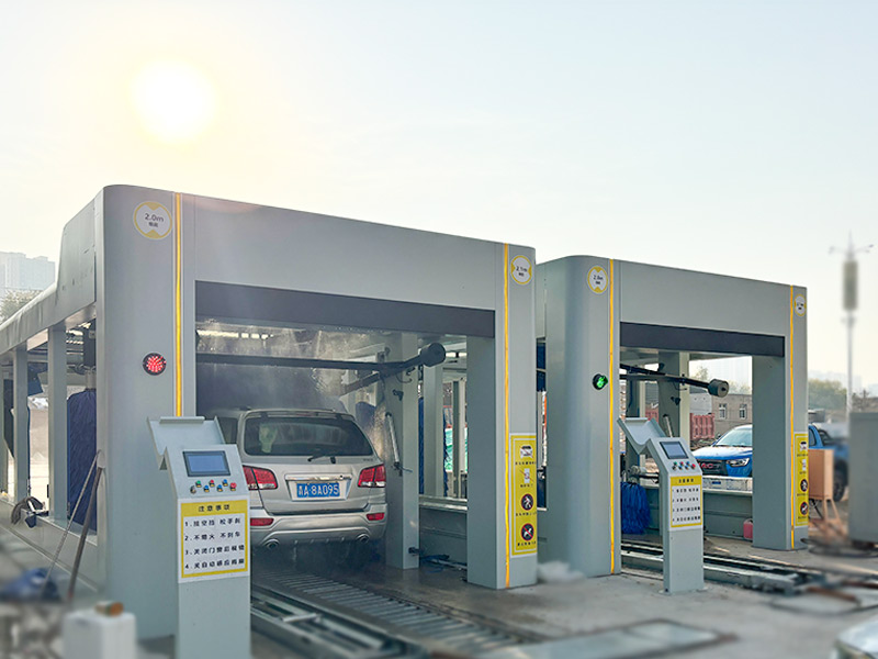 甘肃省兰州市安装隧道式洗车机